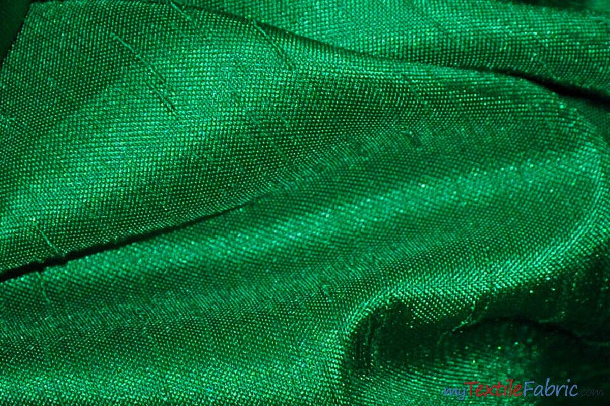 Shantung Satin Polyester Fabric - Reversible Satin Dupioni Silk, Multiple Colors, 58/60" Width (Yards, Bolts, Sample Swatches)