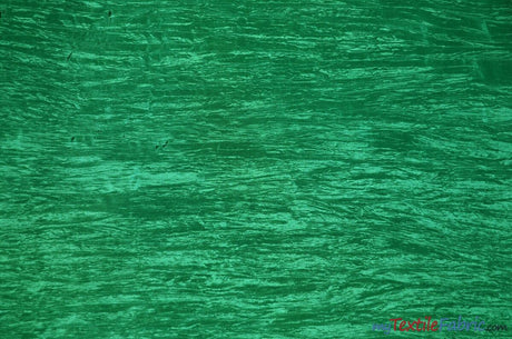 Crease Taffeta Crush Taffeta Polyester Fabric - Crushed Texture, 50/52" Width (Continuous Yards Or By Bolt)
