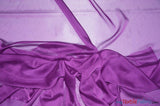 Two Tone Chiffon Polyester Fabric - Iridescent Sheer, 58/60" Width, Multiple Colors (Yards, Bolts, Sample Swatch)
