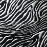 Flame Foil Mesh Nylon Spandex Fabric - Silver Black, Black Gold, Red Black, Black Black Jaguar Pattern, 58-60" Width, 4-Way Stretch (1 Yard)