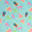 Microfiber Boardshort Fabric Flamingo Fanfare