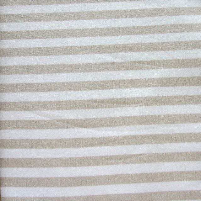 Bamboo Cotton Lycra Stripe Knit Fabric