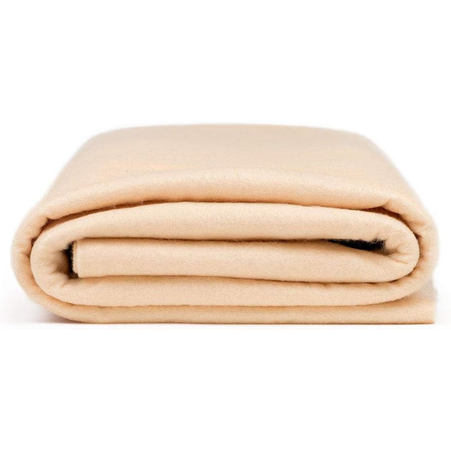 Flesh Acrylic Felt Fabric - Flesh Color, 72" Width, 1.6Mm Thick
