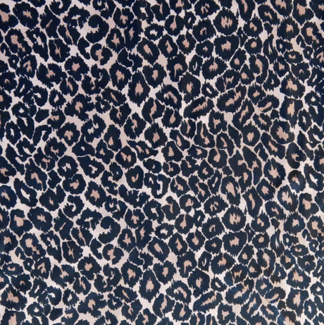 Swim Knit Nylon Spandex Leopard Print