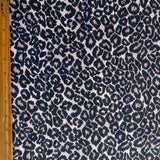 Swim Knit Nylon Spandex Leopard Print