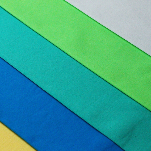 Flex Power Nylon Spandex Fabric - Assorted Colors, Solid, 58/60" Width (1 Yard)