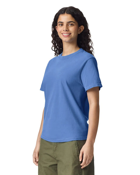 Comfort Colors 1717 Cotton Jersey Fabric - Flo Blue, Semi-Fitted, 4.5 Oz/Yd² (1 Piece)