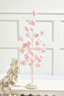 22.5 InchColorful Flocked Egg Tree Decorative Easter Spring Tabletop Centerpiece