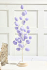 22.5 InchColorful Flocked Egg Tree Decorative Easter Spring Tabletop Centerpiece