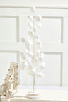 22.5 InchColorful Flocked Egg Tree Decorative Easter Spring Tabletop Centerpiece