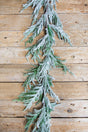 60” Real-Touch Flocked Norfolk Garland