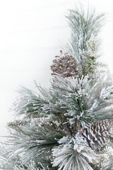 36" Flocked Tree