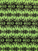 Flocking Flame Power Mesh Power Mesh Fabric - Black Flocked Flames, Red Glitter Accents, 60" Width (1 Yard)