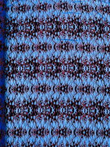 Flocking Flame Power Mesh Power Mesh Fabric - Black Flocked Flames, Red Glitter Accents, 60" Width (1 Yard)