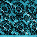 Flocking Taffeta Polyester Fabric - 58" Width, Multiple Colors (1 Yard)