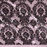 Flocking Taffeta Polyester Fabric - 58" Width, Multiple Colors (1 Yard)