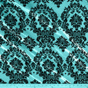 Flocking Taffeta Polyester Fabric - 58" Width, Multiple Colors (1 Yard)