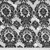 Flocking Taffeta Polyester Fabric - 58" Width, Multiple Colors (1 Yard)