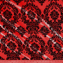Flocking Taffeta Polyester Fabric - 58" Width, Multiple Colors (1 Yard)