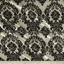 Flocking Taffeta Polyester Fabric - 58" Width, Multiple Colors (1 Yard)