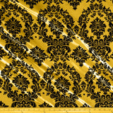 Flocking Taffeta Polyester Fabric - 58" Width, Multiple Colors (1 Yard)