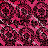 Flocking Taffeta Polyester Fabric - 58" Width, Multiple Colors (1 Yard)