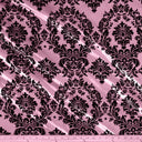 Flocking Taffeta Polyester Fabric - 58" Width, Multiple Colors (1 Yard)