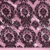 Flocking Taffeta Polyester Fabric - 58" Width, Multiple Colors (1 Yard)