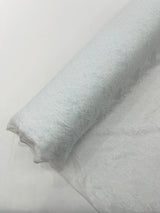 Floral Stretch Lace Nylon Fabric - Floral Pattern, 58" Width (1 Yard)