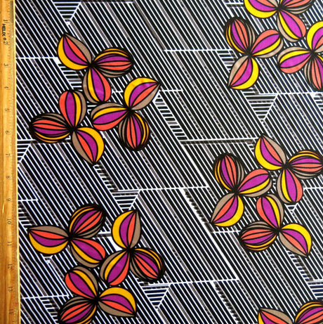 Nylon Spandex Swimsuit Fabric Floral Geo Stripe