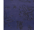 Printed Linen Navy Floral Fabric