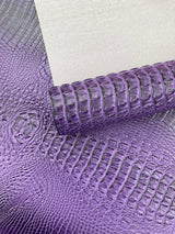 Florida Gator 3D Embossed Vinyl Fabric - 3D Crocodile Texture, 54" Width (1 Yard)
