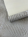 Florida Gator 3D Embossed Vinyl Fabric - 3D Crocodile Texture, 54" Width (1 Yard)