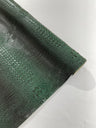 Florida Vegan Faux Crocodile 3D Two Tone Vinyl Fabric - 54" Width, Textured Crocodile Embossed, Two Tone Finish (1 Yard)