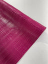 Florida Vegan Faux Crocodile 3D Two Tone Vinyl Fabric - 54" Width, Textured Crocodile Embossed, Two Tone Finish (1 Yard)