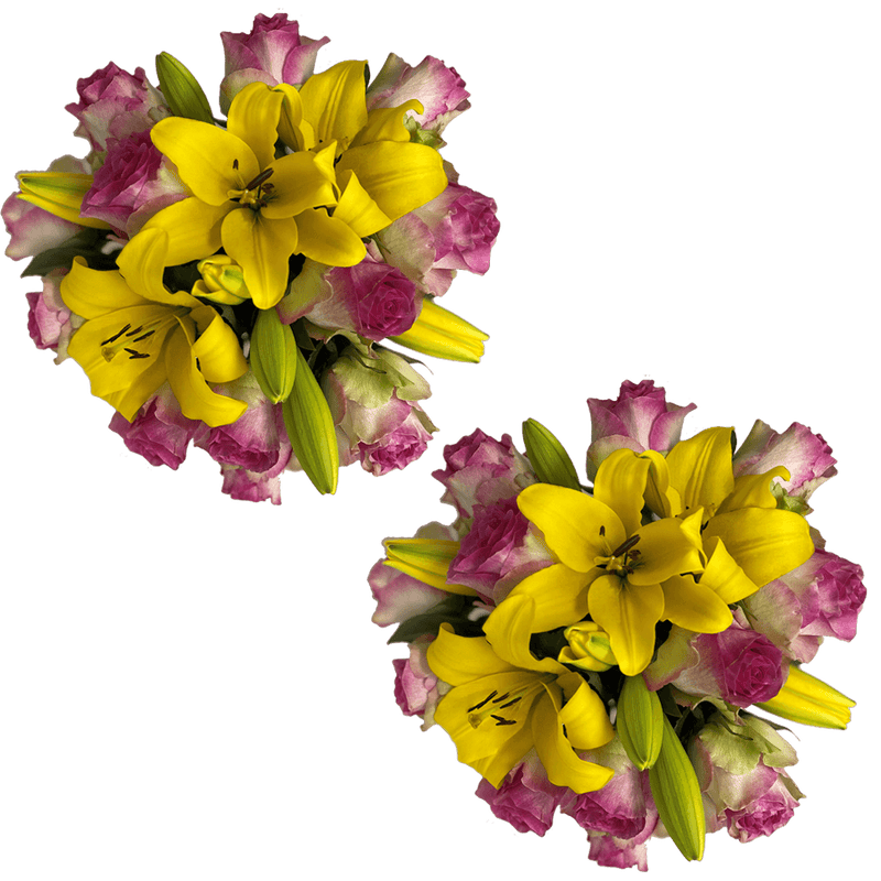 Spectacular Rose & Lily Fresh Flower Bouquet Arrangement