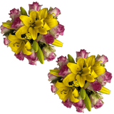 Spectacular Rose & Lily Fresh Flower Bouquet Arrangement
