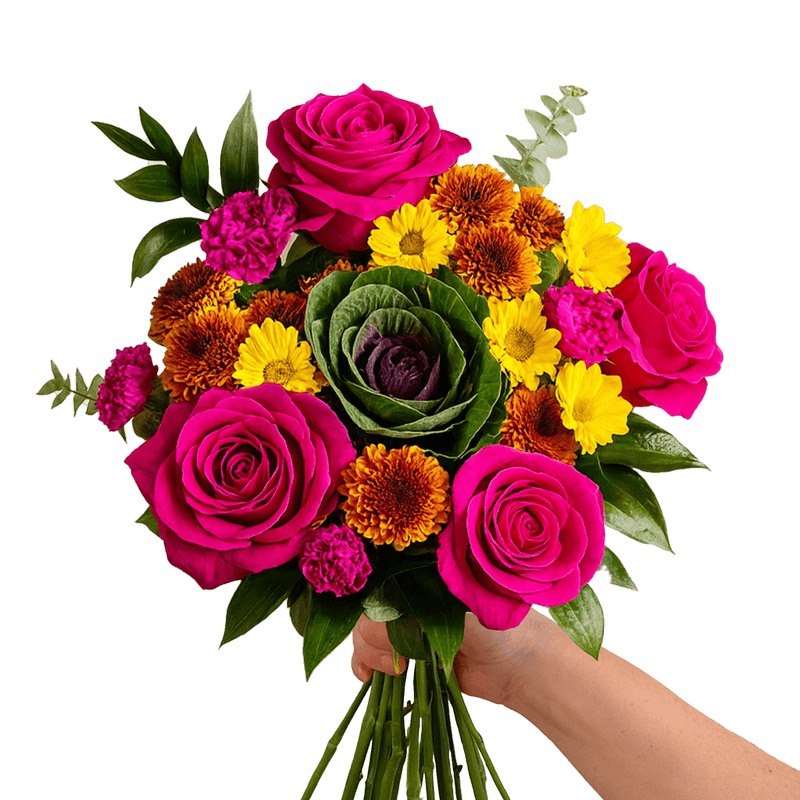 Seasonal Mixed Flower Bouquet Fresh Floral Arrangement Pack