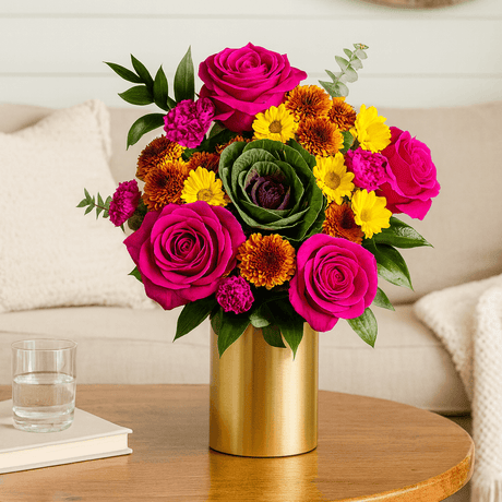 Seasonal Mixed Flower Bouquet Fresh Floral Arrangement Pack