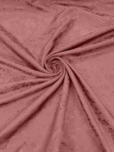 Flower Rose Jacquard Satin Fabric - Floral Brocade, 58" Width (1 Yard)