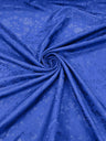 Flower Rose Jacquard Satin Fabric - Floral Brocade, 58" Width (1 Yard)