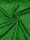 Flower Rose Jacquard Satin Fabric - Floral Brocade, 58" Width (1 Yard)