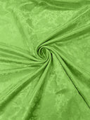 Flower Rose Jacquard Satin Fabric - Floral Brocade, 58" Width (1 Yard)