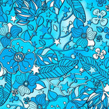 Printed Spandex Flower Stars 4