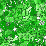 Printed Spandex Flower Stars 4