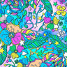 Printed Spandex Flower Stars 4