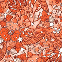 Printed Spandex Flower Stars 4