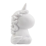 Fluid Pour Paint Character Bank 7.5" - Unicorn