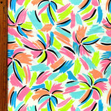 Microfiber Boardshort Fabric Fluorescent Palms