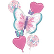 Birthday Balloon Bouquet for Girls